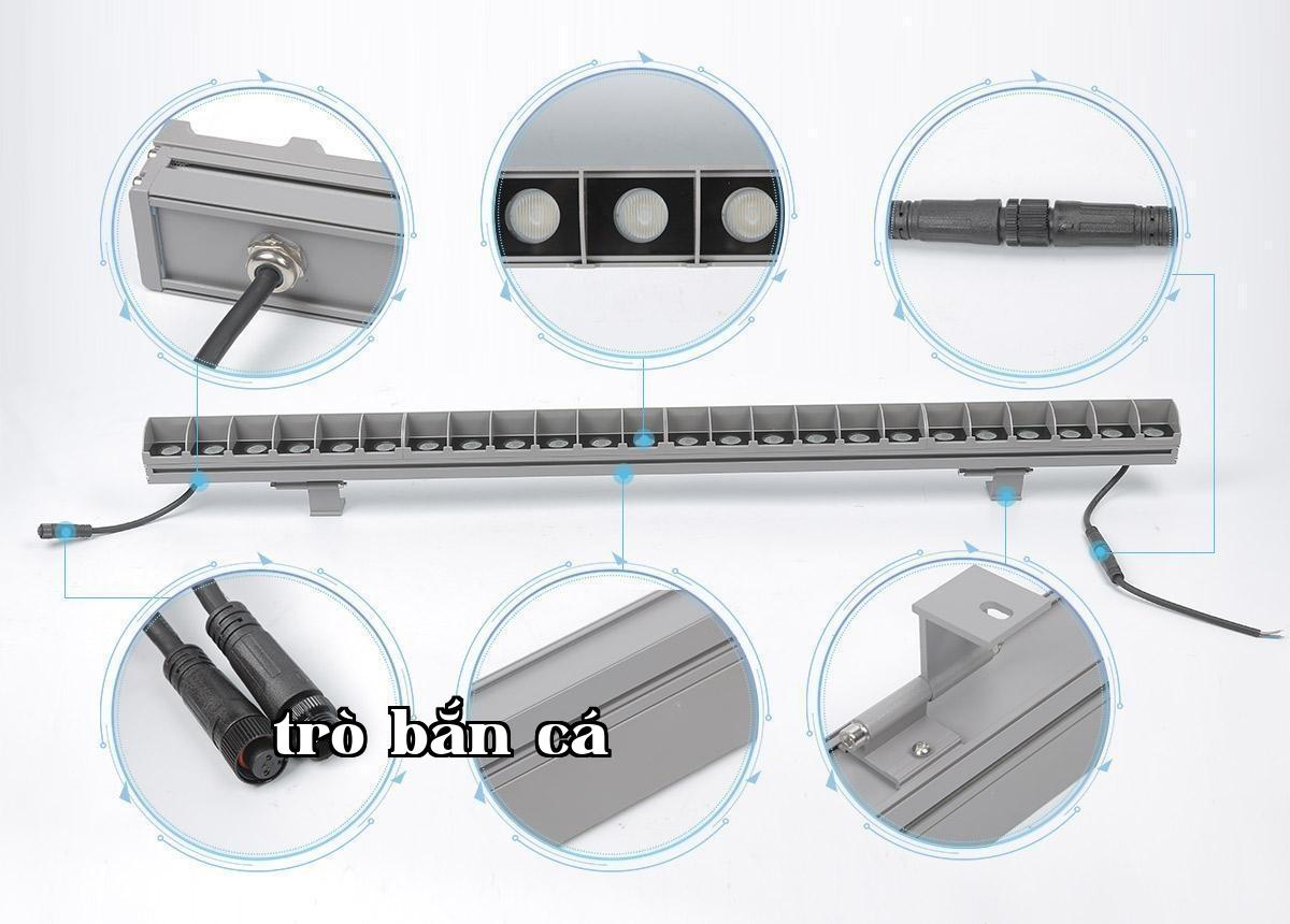 Nhà sản xuất đèn rửa tường đầy màu sắc giải thích tại sao cần chú ý đến hiệu suất sử dụng nguồn sáng